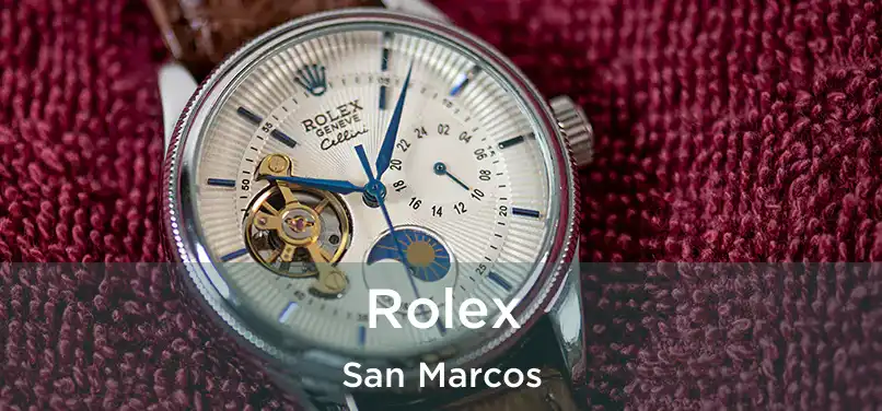  Rolex San Marcos